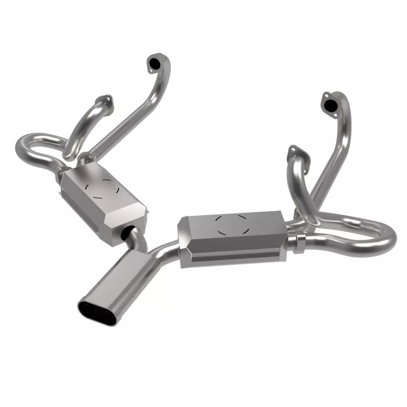 Echappement Sebring 38mm 13-1600cc 'Vintage Speed' sans préchauffage / inox YOUNG PARTS 3280-140