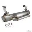 Echappement, Vintage Speed avec préchauffage, inox YOUNG PARTS 3280-200 - Visuel 1