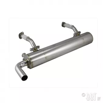 Echappement, Vintage Speed sans préchauffage, inox YOUNG PARTS 3280-320