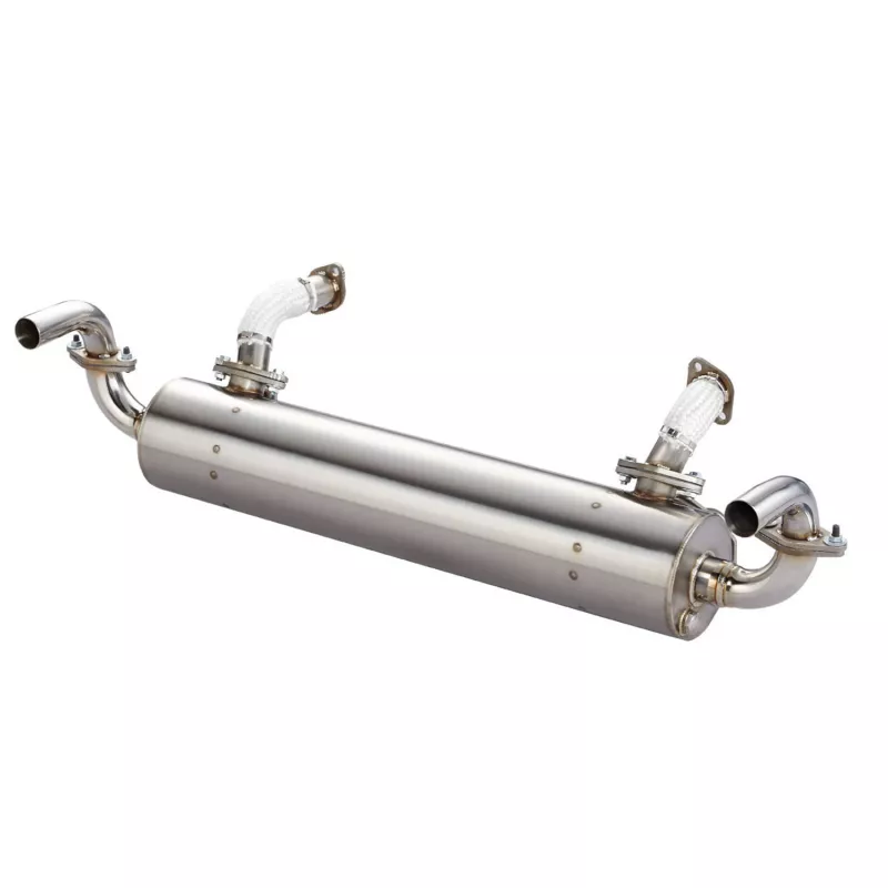 Echappement Type 181 'Vintage Speed' sans préchauffage / inox YOUNG PARTS 3280-401