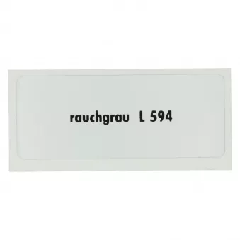 Sticker L 594, Smoke grey YOUNG PARTS 6290-023
