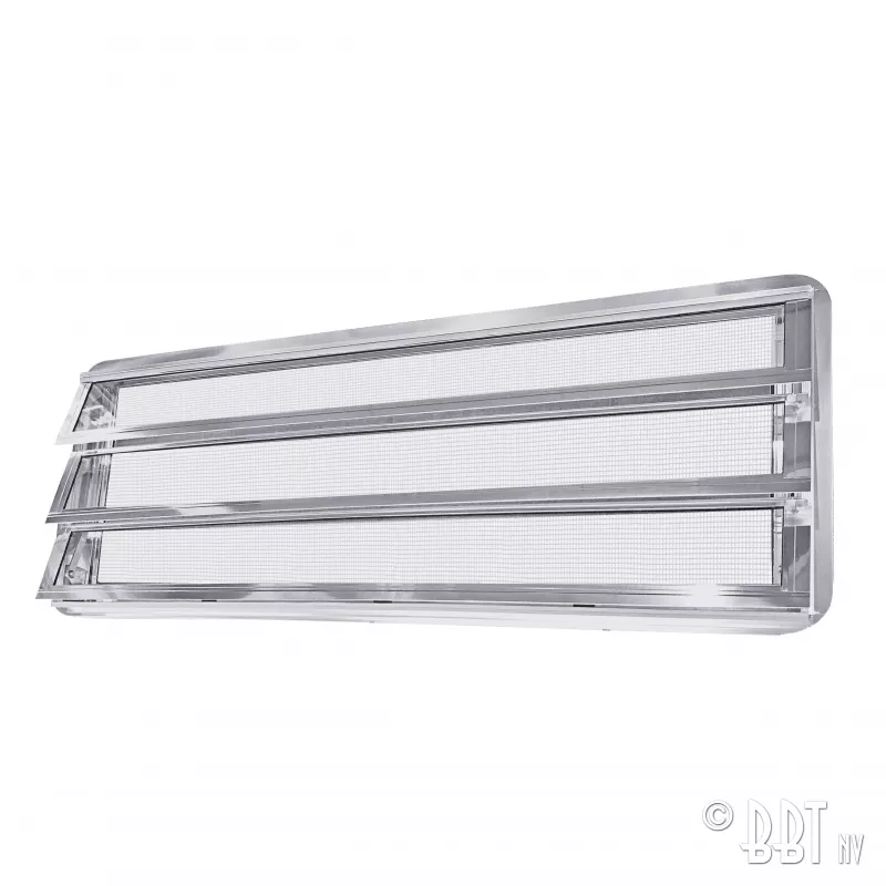 Vitre Westfalia louvre compleet, bouton droite YOUNG PARTS 6610-100
