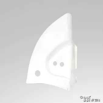 Couvre charnières, Cox Cabriolet, gauche, blanc YOUNG PARTS 7100