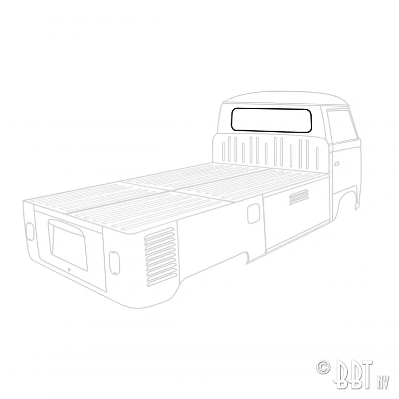 Joint vitre arrière, Pick up, A l'unité YOUNG PARTS 7409
