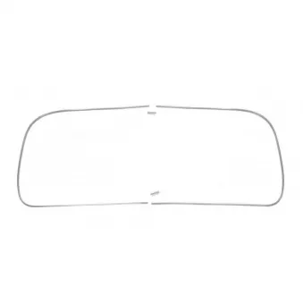 Kit moulure pour vitre arrière 'Deluxe' (moulure Alu) - Fastback YOUNG PARTS 7801-210