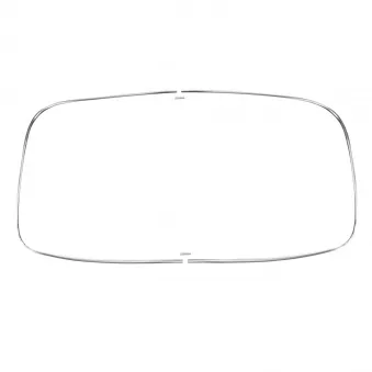 Kit moulure pour vitre arrière 'Deluxe' (moulure alu) - Squareback YOUNG PARTS 7801-220