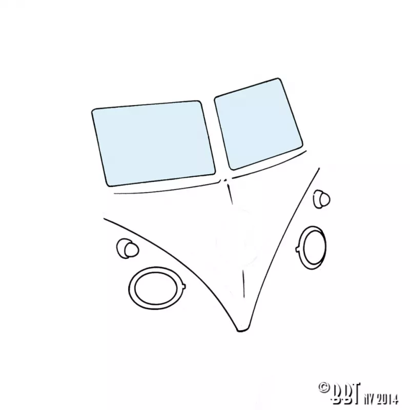 Pare-brise, clair YOUNG PARTS 8949-000