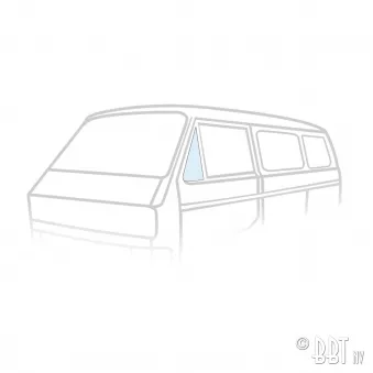 Vitre de déflecteur mobile gauche YOUNG PARTS