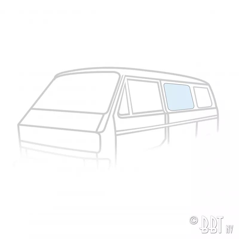 Vitre lateral /Vitre porte coullisante YOUNG PARTS 8951-400