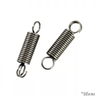 Ressorts câble de tension latéraux - Cox cabriolet 04/60- (paire) YOUNG PARTS 9010-100