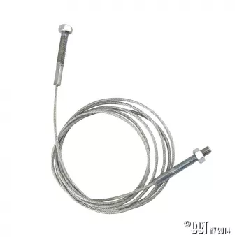 Câble tension central (autour de la fenêtre arrière) - Karmann Ghia 10/68- YOUNG PARTS 9011-03