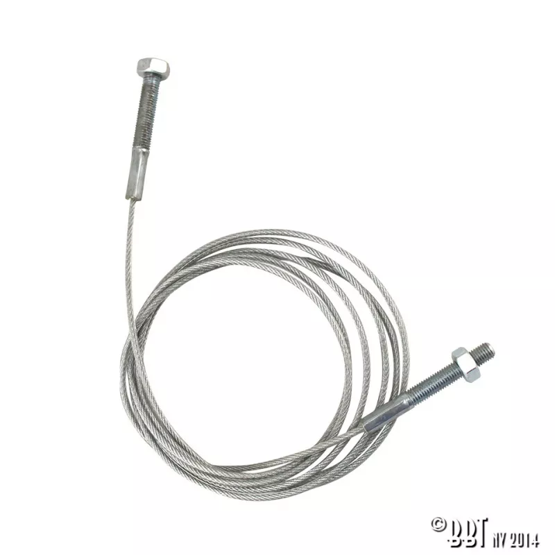 Câble tension central (autour de la fenêtre arrière) - Karmann Ghia 10/68- YOUNG PARTS 9011-03