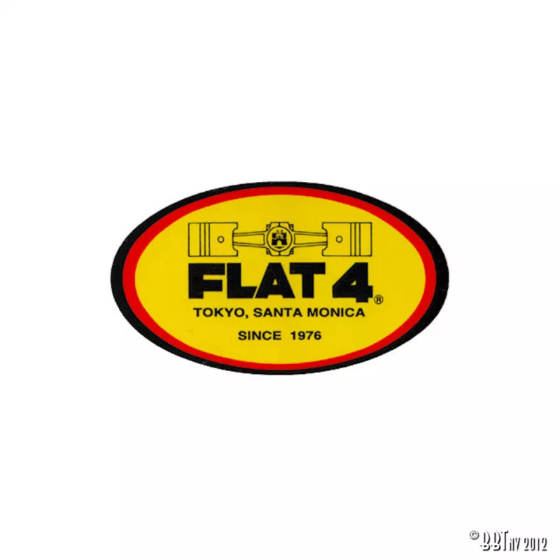 Sticker Flat-4, 3 pièces YOUNG PARTS 9800