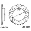Couronne, pignon de moto JT JTR1786.52 - Visuel 2
