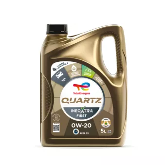 Huile moteur 0W-20 QUARTZ Ineo Xtra FIRST - 5L TOTAL 225987