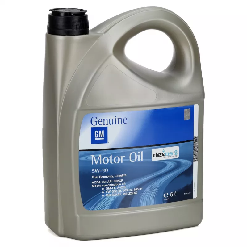 Huile moteur 5W-30 DEXOS2™ SUPER SYNTHETIC - 5L OE 93165557