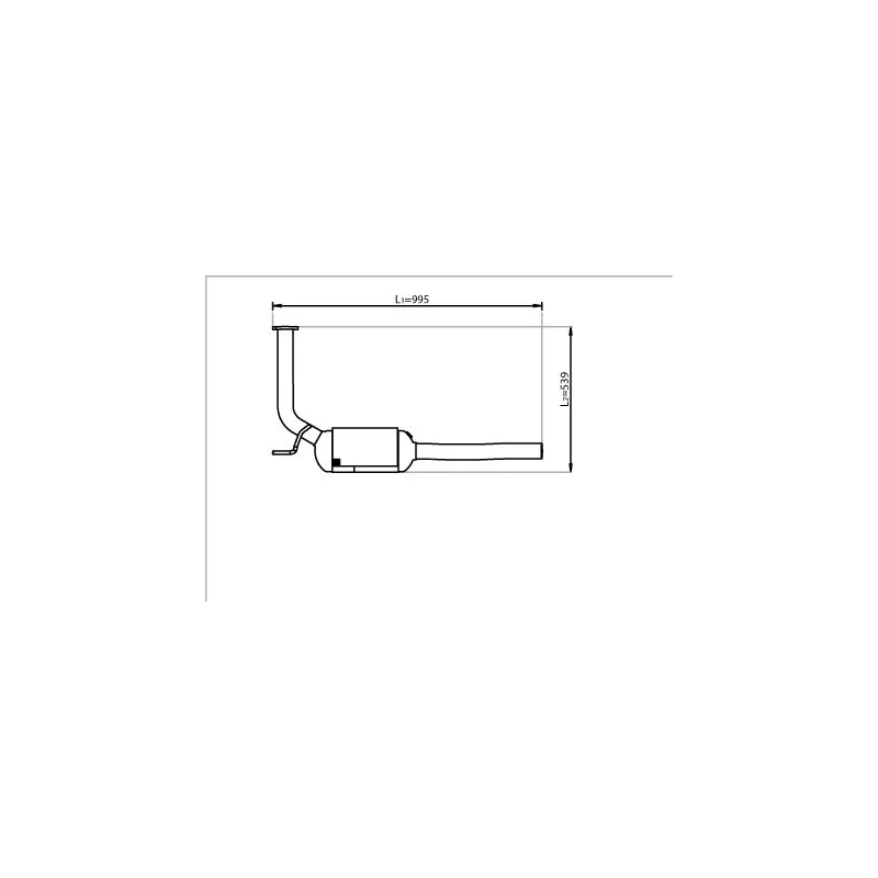 Catalyseur DINEX 74357