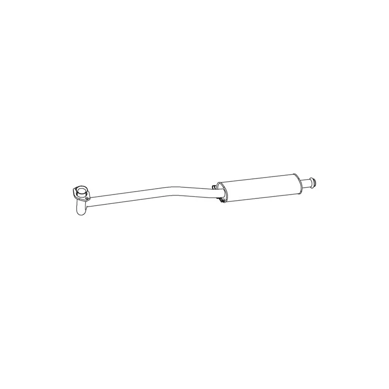 Silencieux avant DINEX 66320
