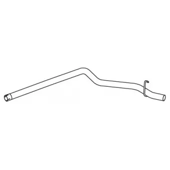 Tuyau d'échappement DINEX 28610