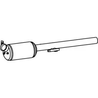 Filtre à particules / à suie, échappement DINEX 56362