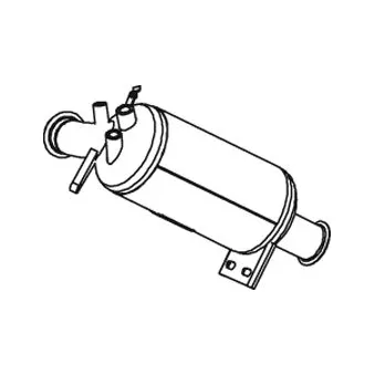Filtre à particules / à suie, échappement DINEX 74317