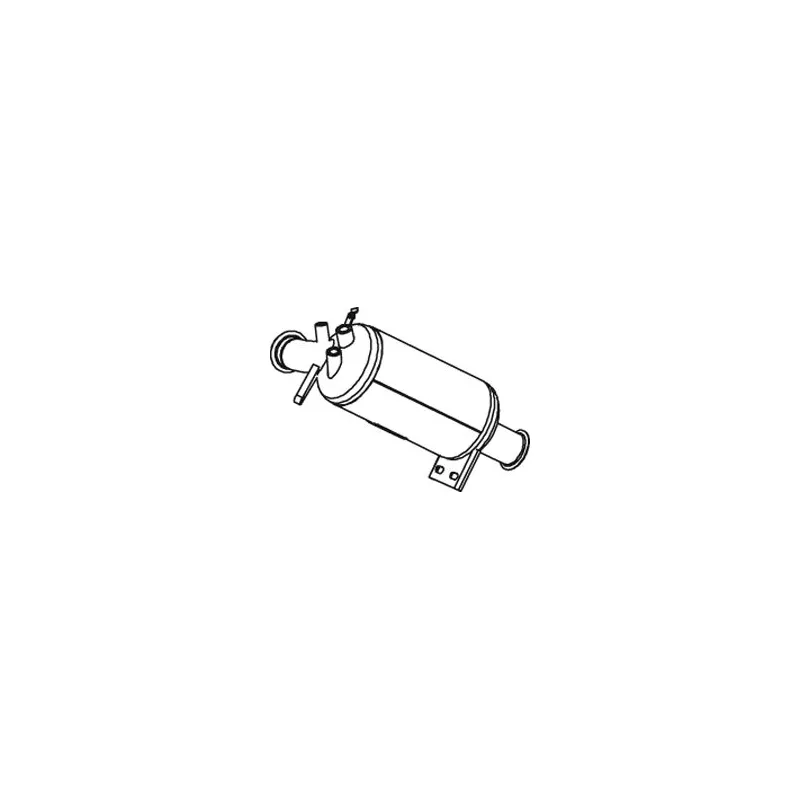 Filtre à particules / à suie, échappement DINEX 74317