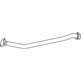 Tuyau d'échappement DINEX 33109