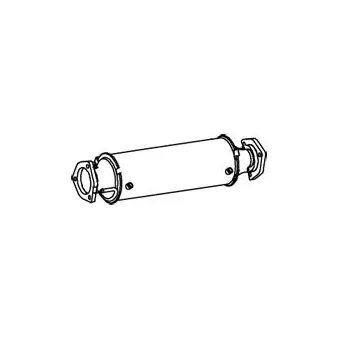 Filtre à particules / à suie, échappement DINEX 28369