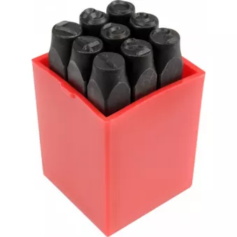 Jeu de chiffres ou lettres à frapper YATO YT-6855
