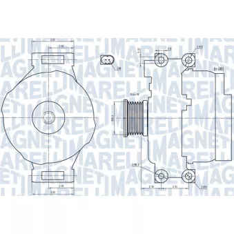 Alternateur MAGNETI MARELLI 063731773010