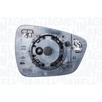 Verre de rétroviseur, rétroviseur extérieur MAGNETI MARELLI 182201551400