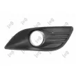Grille de ventilation, pare-chocs avant droit ABAKUS 017-13-451 - Visuel 1