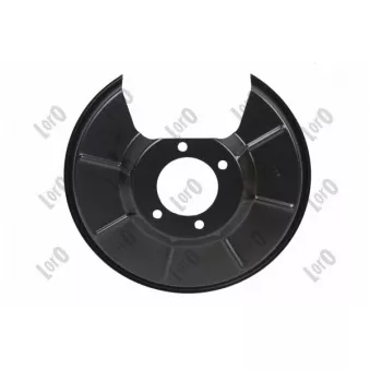 Déflecteur, disque de frein arrière droit ABAKUS 131-07-622