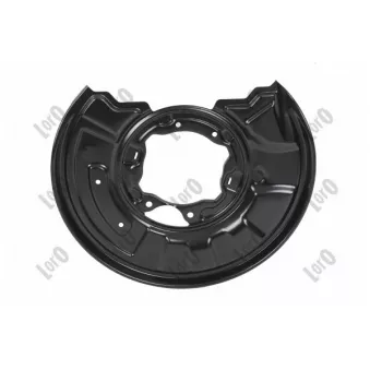 Déflecteur, disque de frein arrière gauche ABAKUS 131-07-623