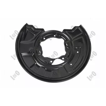 Déflecteur, disque de frein arrière droit ABAKUS 131-07-624