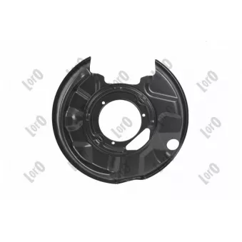 Déflecteur, disque de frein arrière gauche ABAKUS 131-07-631