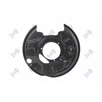 Déflecteur, disque de frein arrière droit ABAKUS 131-07-632