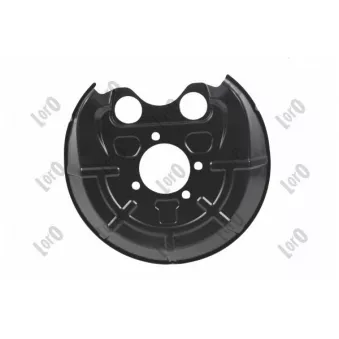 Déflecteur, disque de frein arrière droit ABAKUS 131-07-660