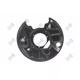 Déflecteur, disque de frein arrière gauche ABAKUS 131-07-661