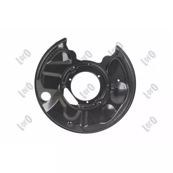 Déflecteur, disque de frein arrière droit ABAKUS 131-07-662