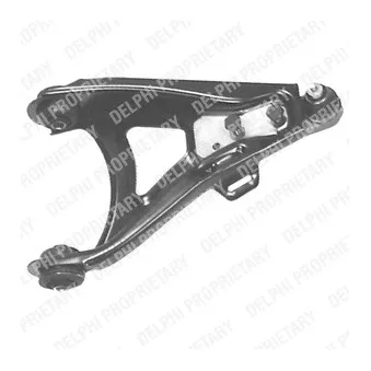 Triangle ou bras de suspension (train avant) DELPHI TC741