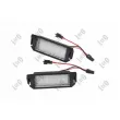 Feu éclaireur de plaque ABAKUS L19-210-0006LED - Visuel 1