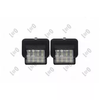 Feu éclaireur de plaque ABAKUS L53-210-0013LED
