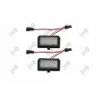 Feu éclaireur de plaque ABAKUS L54-210-0013LED - Visuel 1