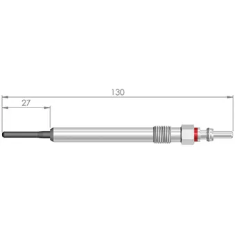 Bougie de préchauffage RESCAL 127 040
