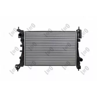 Radiateur, refroidissement du moteur ABAKUS 016-017-0043