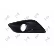 Grille de ventilation, pare-chocs avant gauche ABAKUS 017-13-545 - Visuel 1