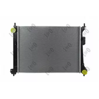 Radiateur, refroidissement du moteur ABAKUS 019-017-0028-B