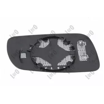 Verre de rétroviseur, rétroviseur extérieur ABAKUS 0204G04