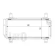 Condenseur, climatisation ABAKUS 030-016-0012 - Visuel 3